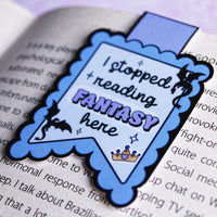 Load image into Gallery viewer, I Stopped Reading Here Magnetic Bookmarks Bundle, Set of 6 | Gloss Finish | Book Lover Gift | Cute Aesthetic Bookish Accessories | Stick With Geo
