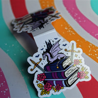 Load image into Gallery viewer, Book Lover Magnetic Bookmark: Fantasy Books
