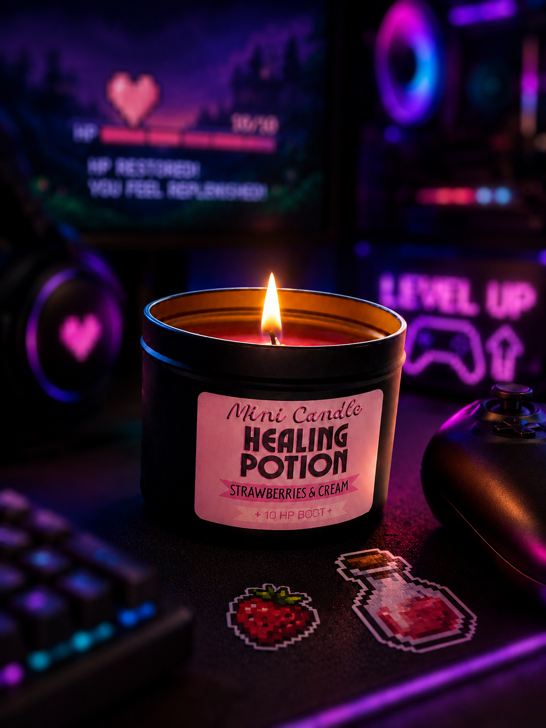 Gamer Mini Candles
