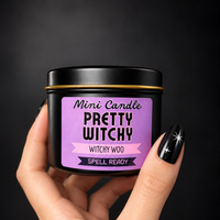 Load image into Gallery viewer, Mini Candle - Pretty Witchy
