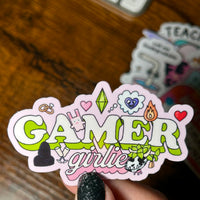 Load image into Gallery viewer, Gamer Girlie Sticker
