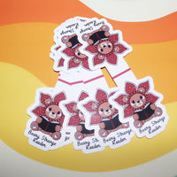 Load image into Gallery viewer, Beary Strange Reader – Cute Magnetic Bookmark
