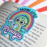 Load image into Gallery viewer, Dinosaur Magnetic Bookmark: Raising Little Readers
