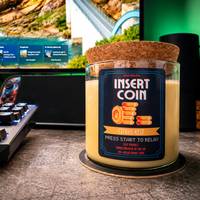 Load image into Gallery viewer, Gamer Candle - Insert Coin
