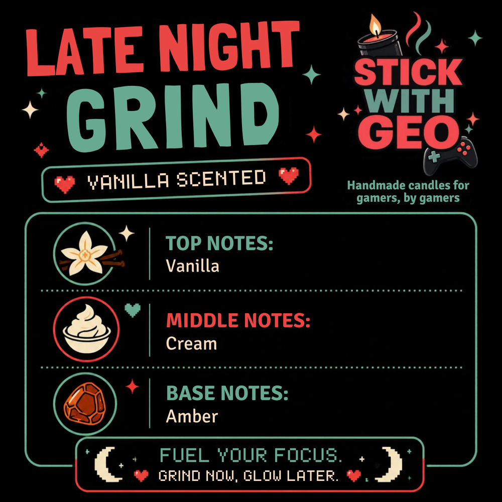 Large Candle - Late Night Grind
