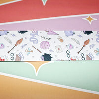 Load image into Gallery viewer, Magic-Inspired Wizard Bookmark with Tassel – Matte Finish

