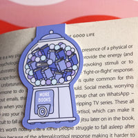 Load image into Gallery viewer, Book Lover Magnetic Bookmark: More Book - GumBall Machine
