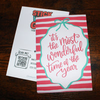 Load image into Gallery viewer, It’s the Most Wonderful Time of the Year – A5 Matte Christmas Card
