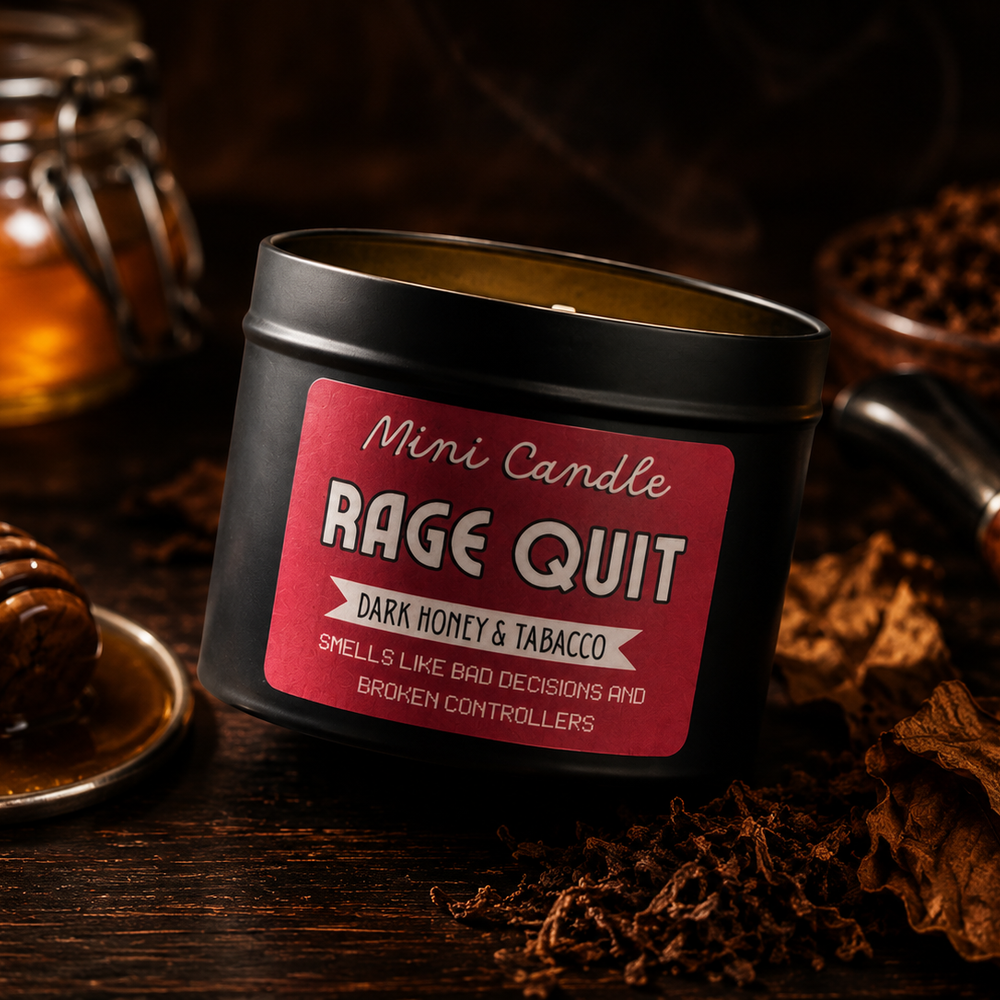 Mini Candle - Rage Quit