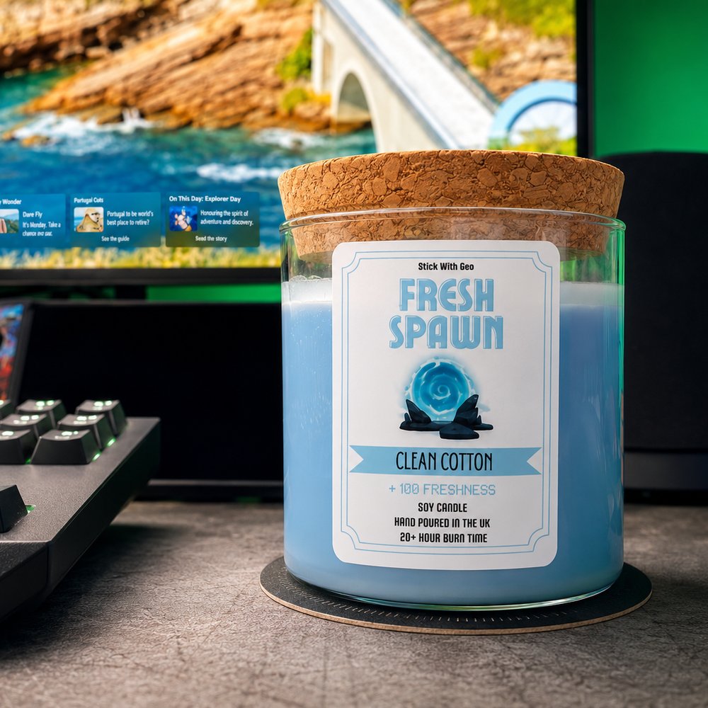 Gamer Candle - Fresh Respawn