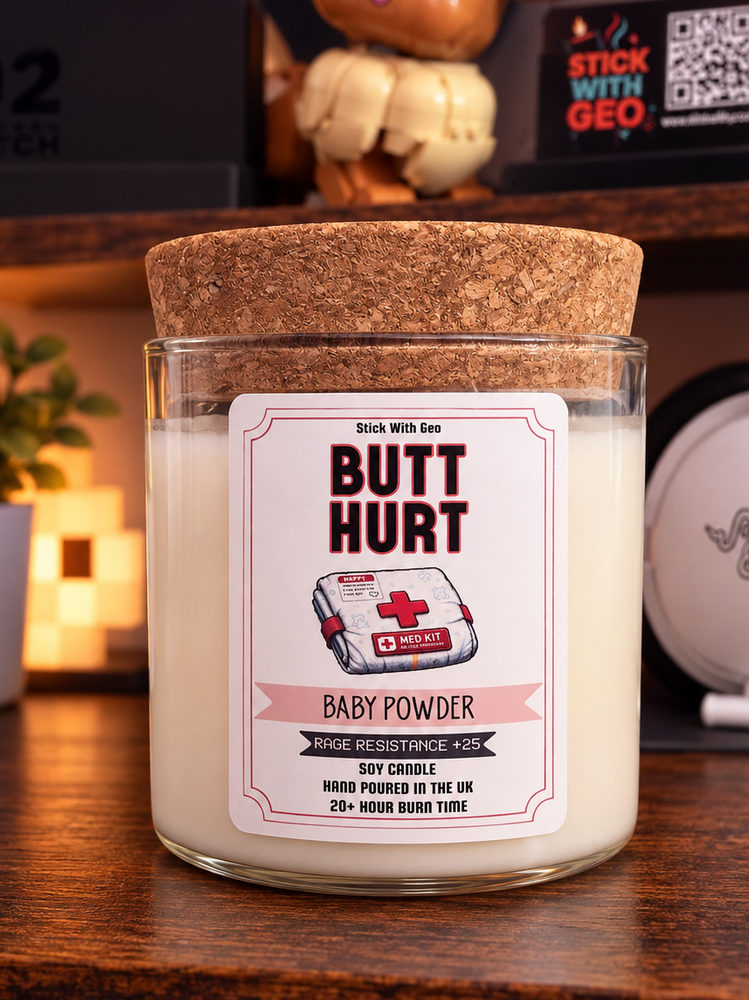 Large Candle - Butt Hurt