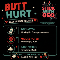 Load image into Gallery viewer, Large Candle - Butt Hurt
