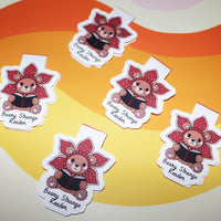 Load image into Gallery viewer, Beary Strange Reader – Cute Magnetic Bookmark
