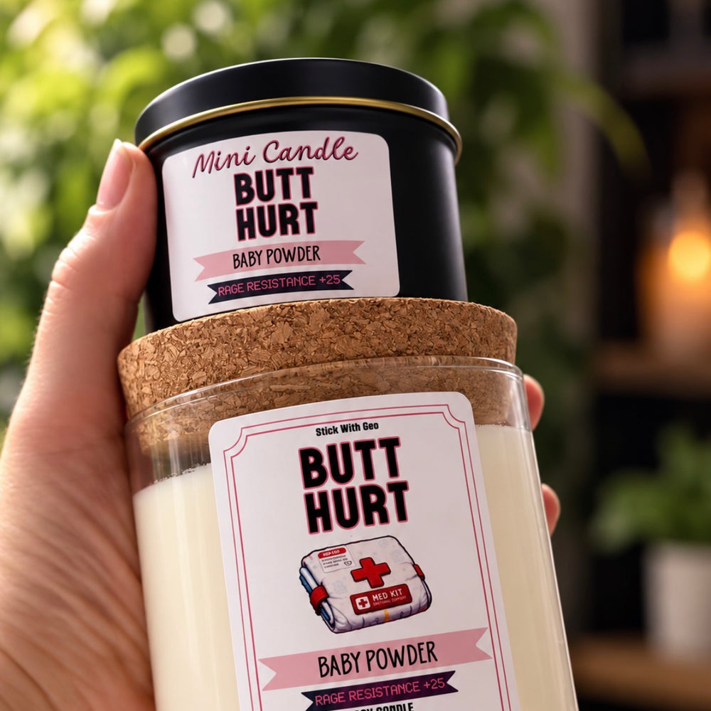 Large Candle - Butt Hurt