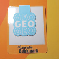 Load image into Gallery viewer, Personalised Name Magnetic Bookmark – Bold Matte Colours, Laminated Finish
