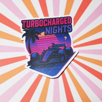 Load image into Gallery viewer, Jam90five Sticker Bundle – Full Synthwave Racing Collection
