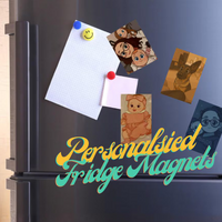 Load image into Gallery viewer, Personalised Cartoon Photo - Waterproof Fridge Magnet
